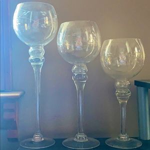 Decorative glass for a holiday/round year decor!❤️